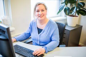 Maike van der Woning werkplek